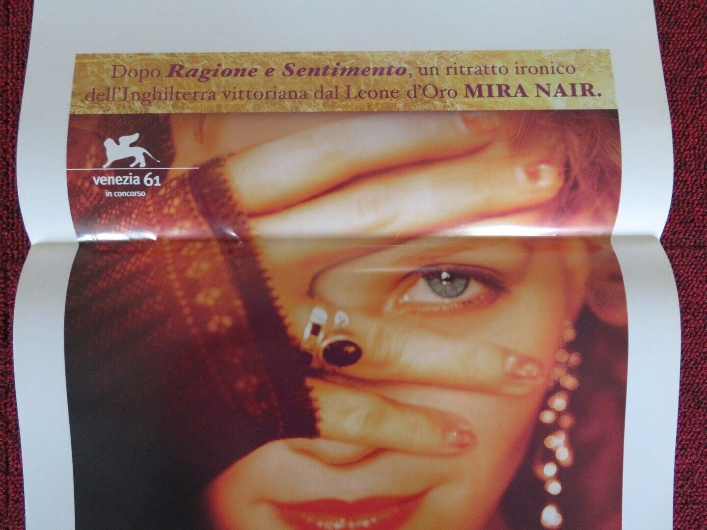 VANITY FAIR ITALIAN LOCANDINA (27.5"x13") POSTER REESE WITHERSPOON GABRIEL BYRNE - Rendezvous Cinema