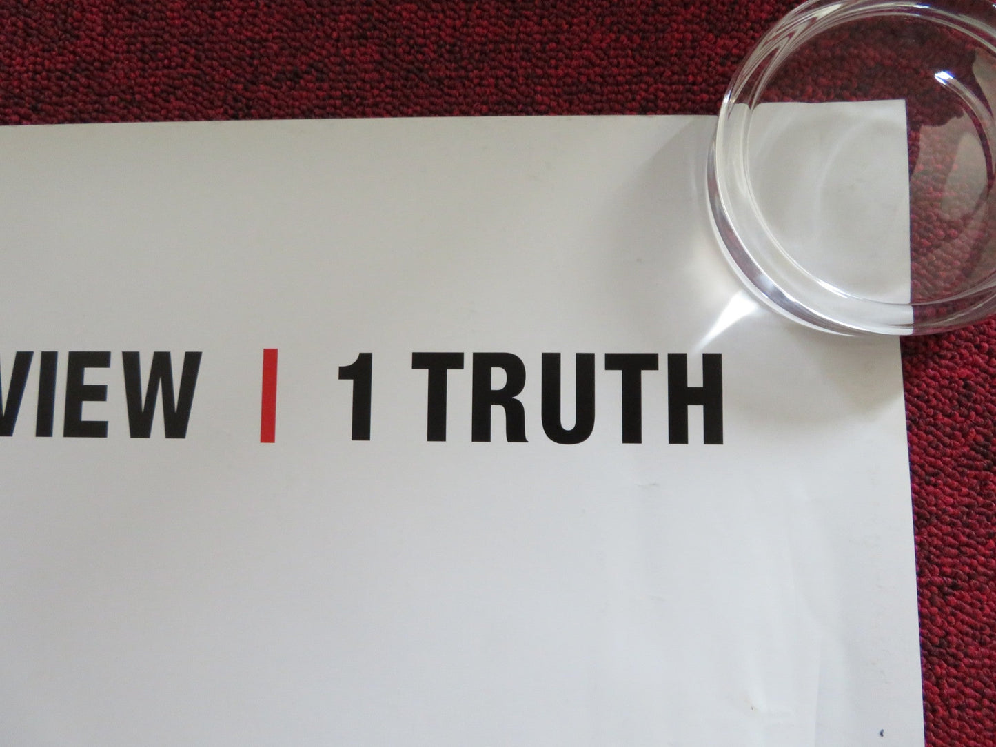 VANTAGE POINT UK QUAD (30"x 40") ROLLED POSTER DENIS QUAID MATTHEW FOX 2008 Rendezvous Cinema Movie posters