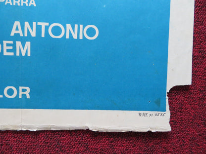 VARIETES ARGENTINIAN POSTER SARA MONTIEL VICENTE PARRA 1971 Rendezvous Cinema Movie posters