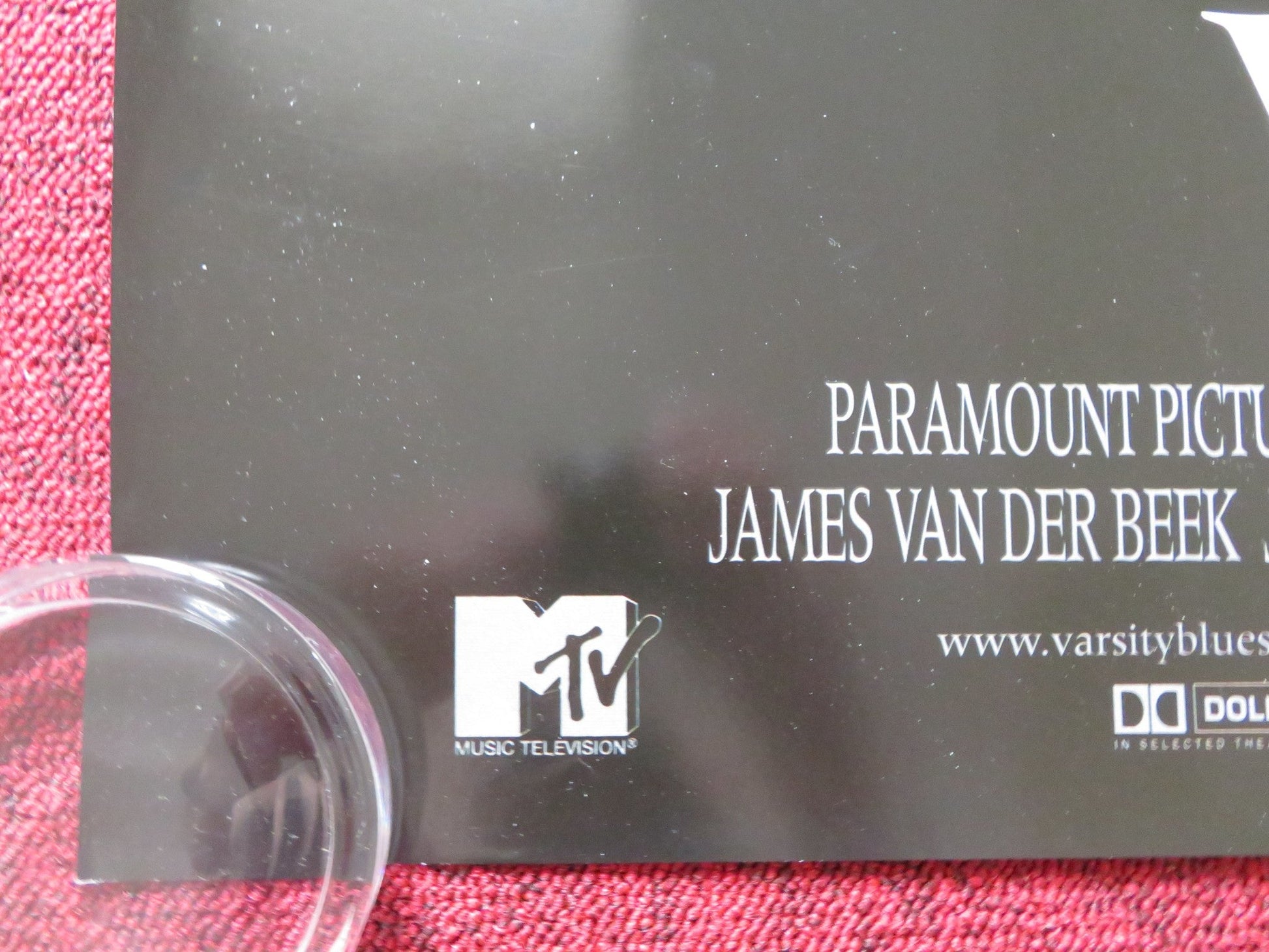 VARSITY BLUES UK QUAD (30"x 40") ROLLED POSTER PAUL WALKER JON VOIGHT 1999 Rendezvous Cinema Movie posters