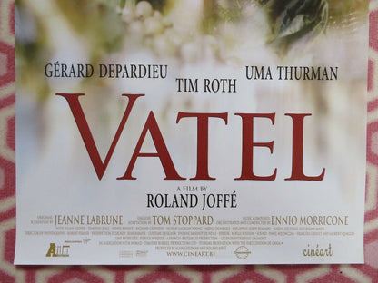 VATEL BELGIUM (23.5"x 15.5") POSTER GERARD DEPARDIEU UMA THURMAN TIM ROTH 2000 Movie posters