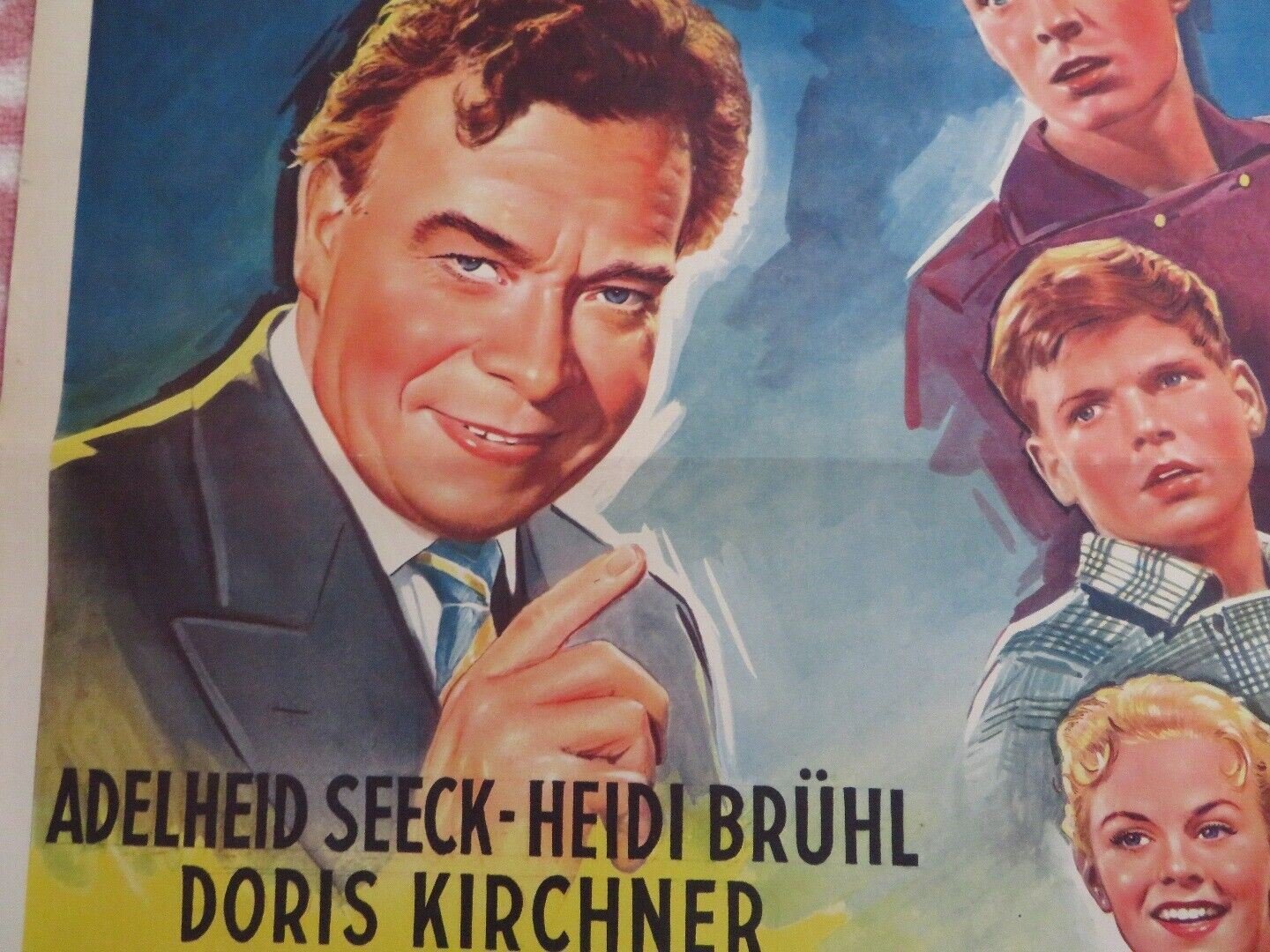 Vater, unser bestes Stück/ VADER OZE BESTE VRIEND BELGIUM (22"x 14") POSTER 1957 Movie posters
