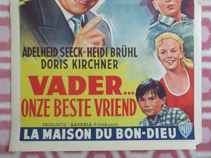 Vater, unser bestes Stück/ VADER OZE BESTE VRIEND BELGIUM (22"x 14") POSTER 1957 Movie posters