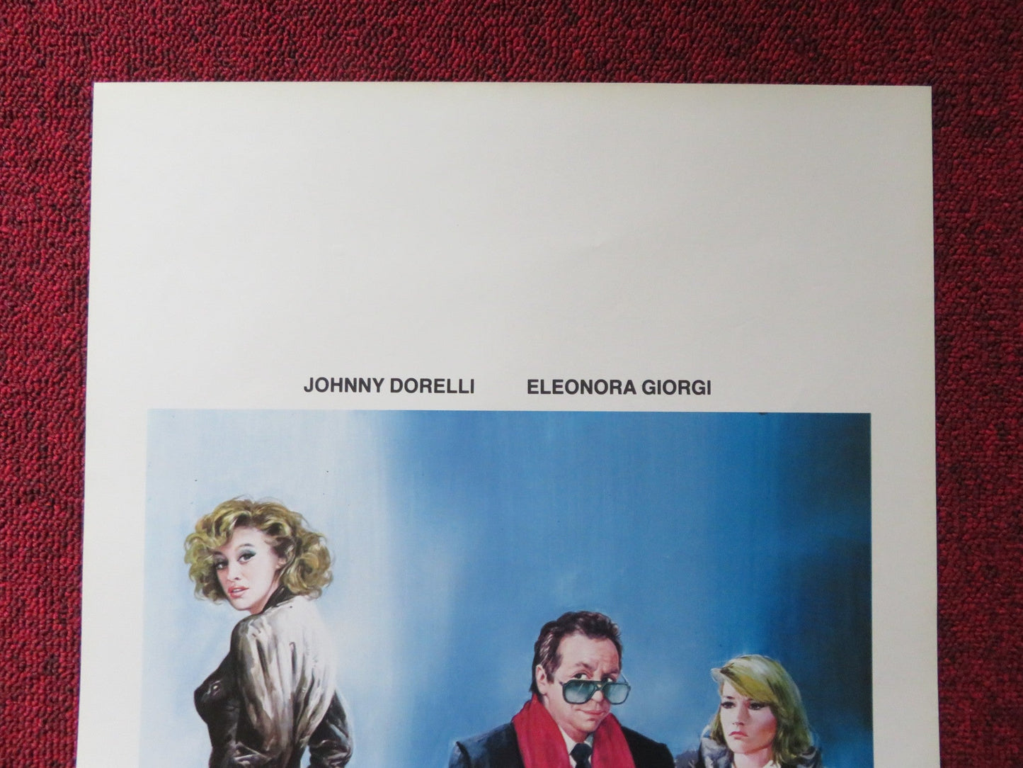 VEDIAMOCI CHIARO ITALIAN LOCANDINA POSTER JOHNNY DORELLI ELEONORA GIORGI 1984 Rendezvous Cinema Movie posters