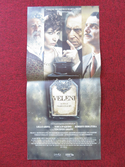 VELENI ITALIAN LOCANDINA POSTER LELO ARENA TOSCA D'AQUINO 2017 Rendezvous Cinema Movie posters
