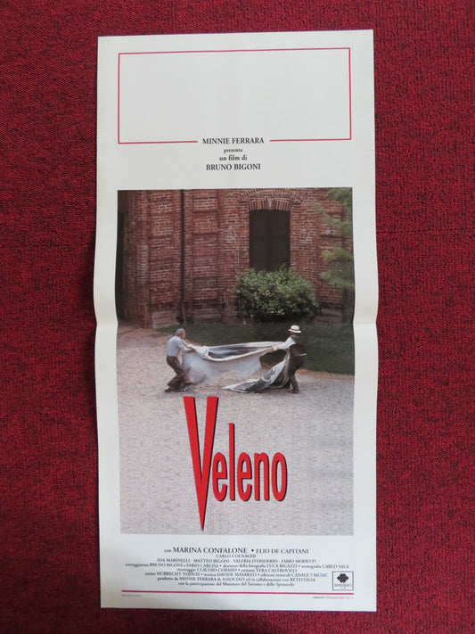 VELENO ITALIAN LOCANDINA POSTER MARINA CONFALONE ELIO DE CAPITANI 1994 Rendezvous Cinema Movie posters