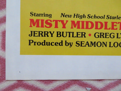 VELVET HIGH FOLDED US ONE SHEET POSTER MISTY MIDDLETON CAROLYN SAND 1981 - Rendezvous Cinema