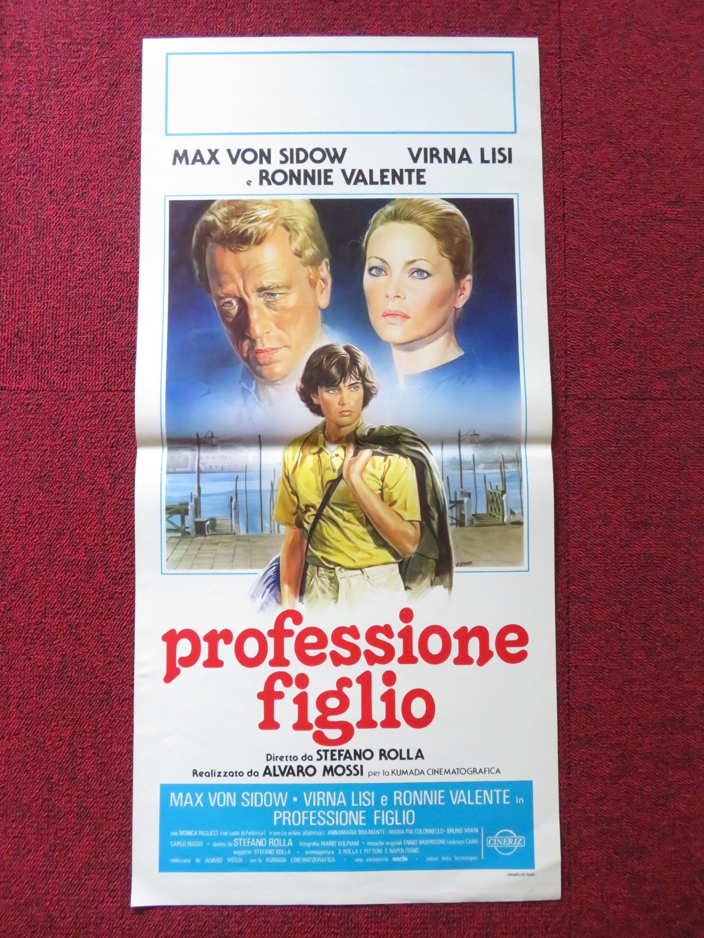 VENETIAN LIES ITALIAN LOCANDINA POSTER MAX VON SYDOW VIRNA LISI 1979 Rendezvous Cinema Movie posters