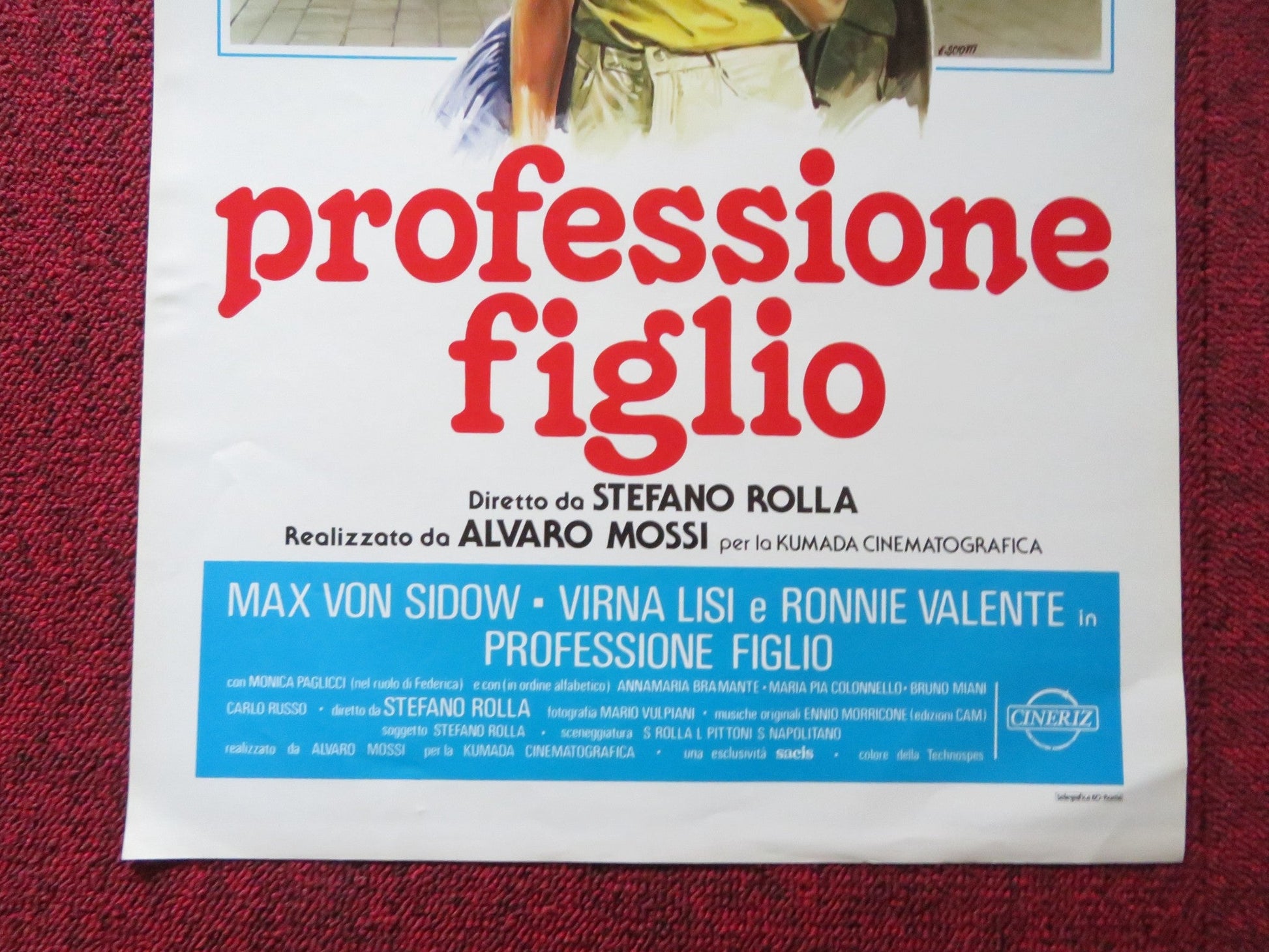 VENETIAN LIES ITALIAN LOCANDINA POSTER MAX VON SYDOW VIRNA LISI 1979 Rendezvous Cinema Movie posters