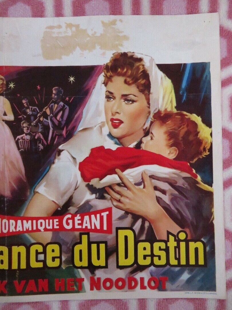VENGEANCE DU DESTIN/ Vendicata! BELGIUM (14"x 21.5") POSTER 1956 Movie posters