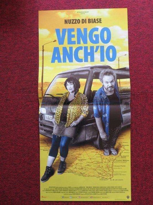 VENGO ANCH'IO / i'll come too ITALIAN LOCANDINA (27"x12.5") POSTER 2018 - Rendezvous Cinema