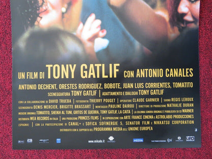 VENGO ITALIAN LOCANDINA (26.5"x12.5") POSTER TONY GATLIF ANTONIO CANALES 2001 Movie posters