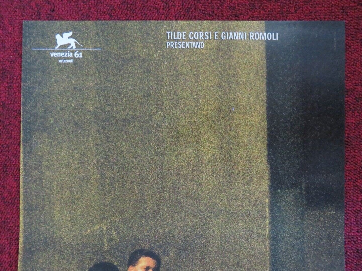 VENTO DI TERRA ITALIAN LOCANDINA (26.5"x11.5") POSTER VINCENZO PACILLI 2004 - Rendezvous Cinema