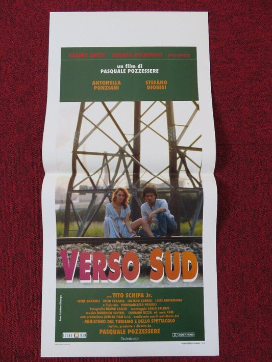 VERSO SUD ITALIAN LOCANDINA (27.5"x13") POSTER ANTONELLA PONZIANI 1992 Movie posters