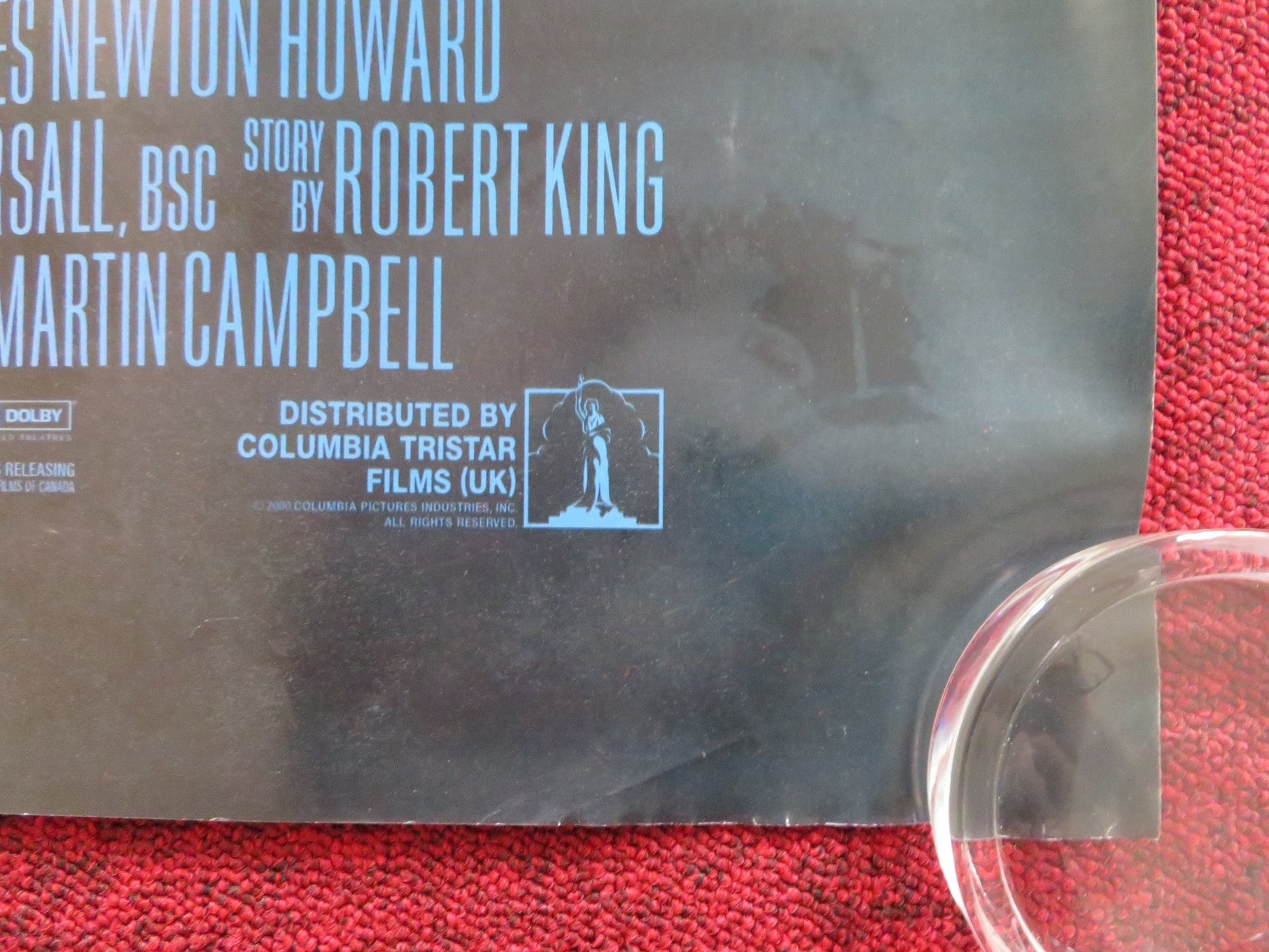 VERTICAL LIMIT UK QUAD (30"x 40") ROLLED POSTER CHRIS O'DONNELL R. TUNNEY 2000 Rendezvous Cinema Movie posters