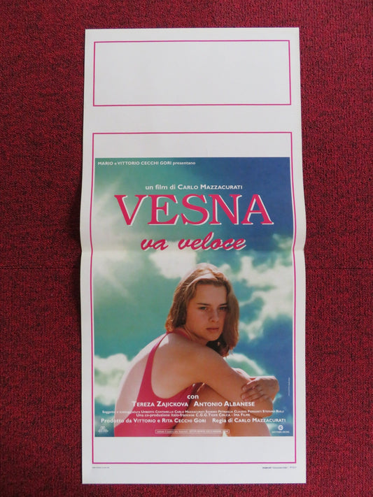 VESNA VA VELOCE ITALIAN LOCANDINA POSTER TEREZA ZAJICKOVA ANTONIO ALBANESE 1996 Rendezvous Cinema Movie posters