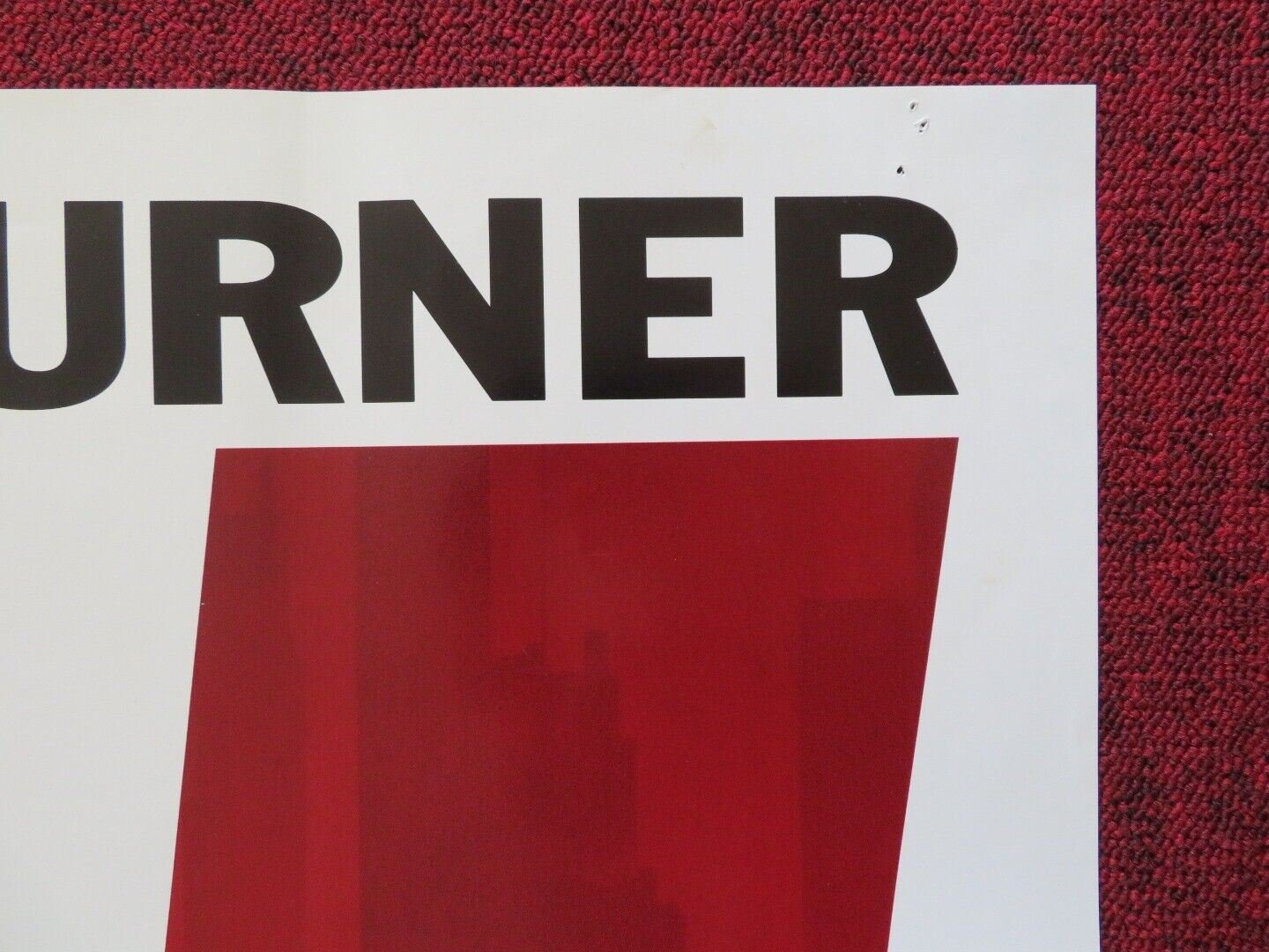 V.I. WARSHAWSKI FOLDED US ONE SHEET POSTER KATHLEEN TURNER 1991 Movie posters