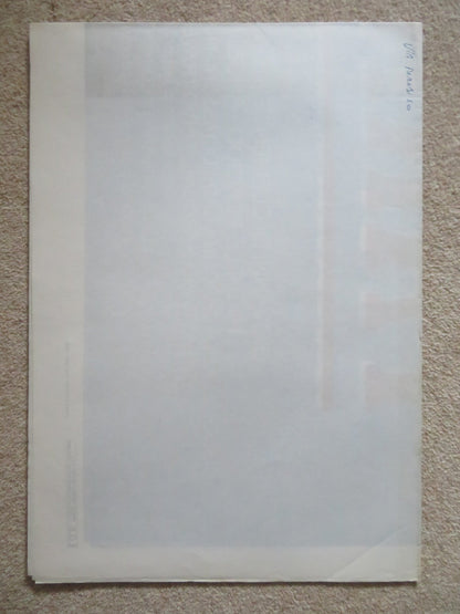 VIA PARADISO ITALIAN 2 FOGLIO POSTER MICHELE PLACIDO ANGELA MOLINA 1988 Rendezvous Cinema Movie posters