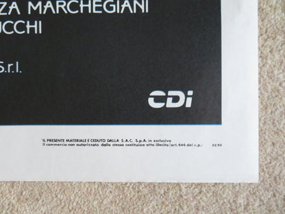 VIA PARADISO ITALIAN 2 FOGLIO POSTER MICHELE PLACIDO ANGELA MOLINA 1988 Rendezvous Cinema Movie posters