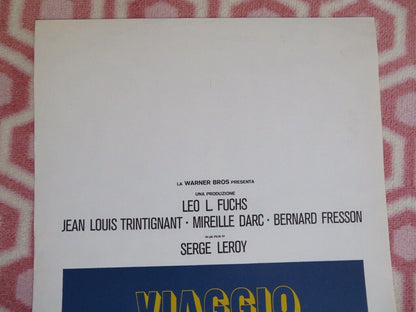 VIAGGIO DI PAURA/ The Passengers ITALIAN LOCANDINA (27.5"x13") POSTER 1977 Movie posters