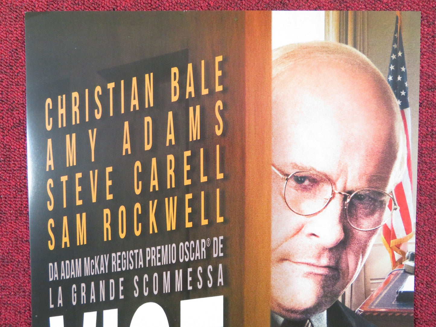 VICE - b ITALIAN LOCANDINA POSTER CHRISTIAN BALE AMY ADAMS 2018 Rendezvous Cinema Movie posters