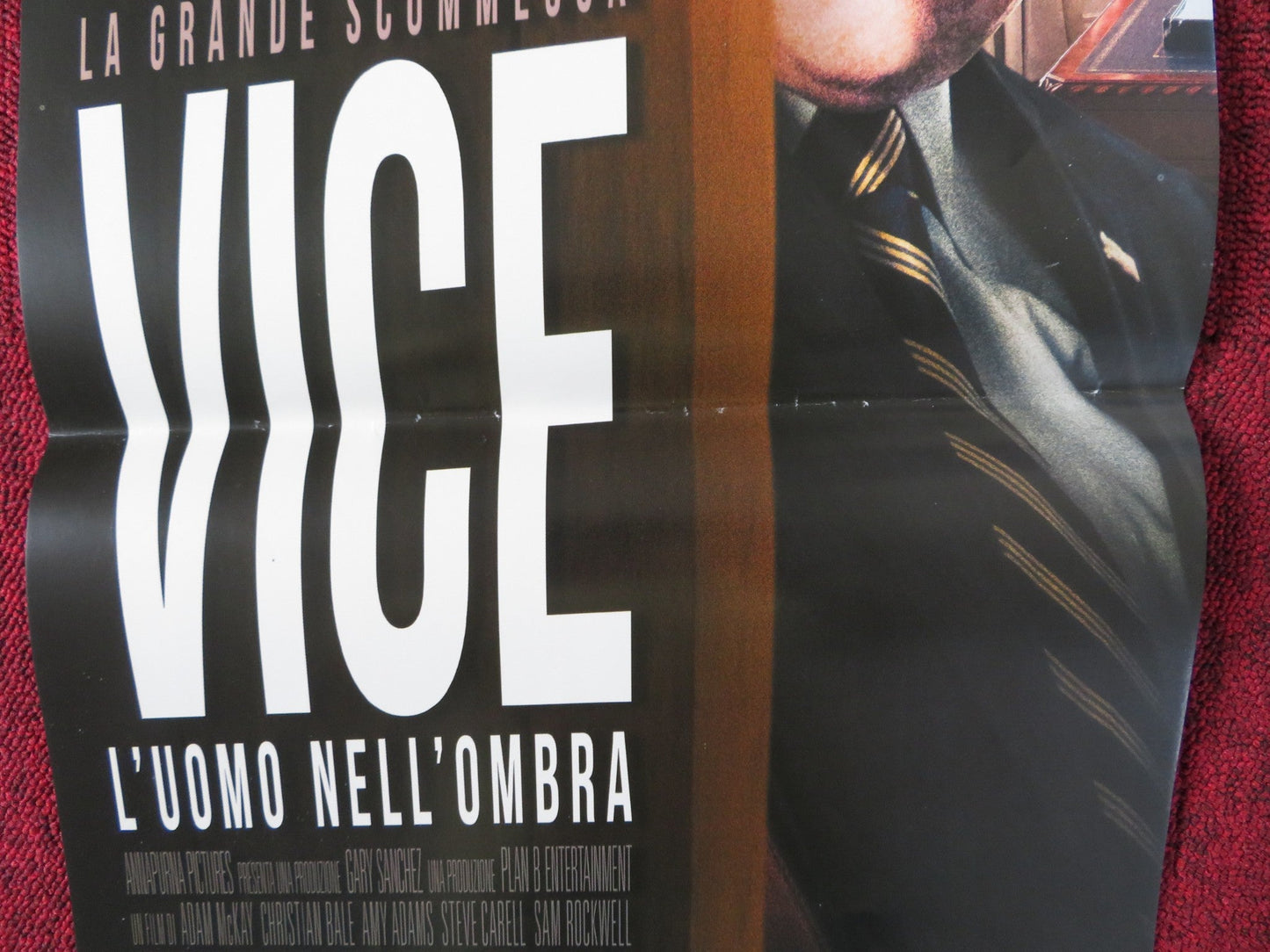 VICE ITALIAN LOCANDINA POSTER CHRISTIAN BALE AMY ADAMS 2018 Rendezvous Cinema Movie posters