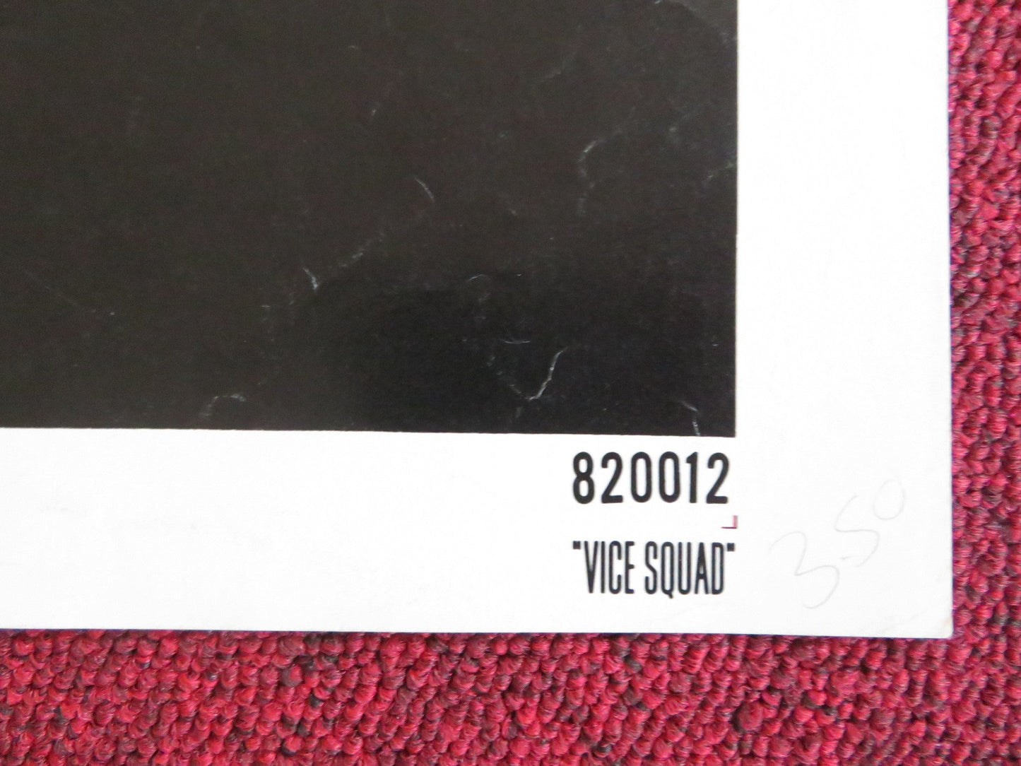 VICE SQUAD FOLDED US ONE SHEET POSTER GARY SWANSON SEASON HUBLEY 1982 Rendezvous Cinema Movie posters