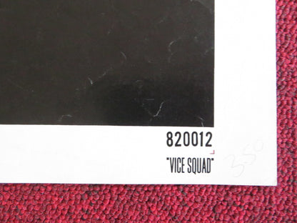 VICE SQUAD FOLDED US ONE SHEET POSTER GARY SWANSON SEASON HUBLEY 1982 Rendezvous Cinema Movie posters