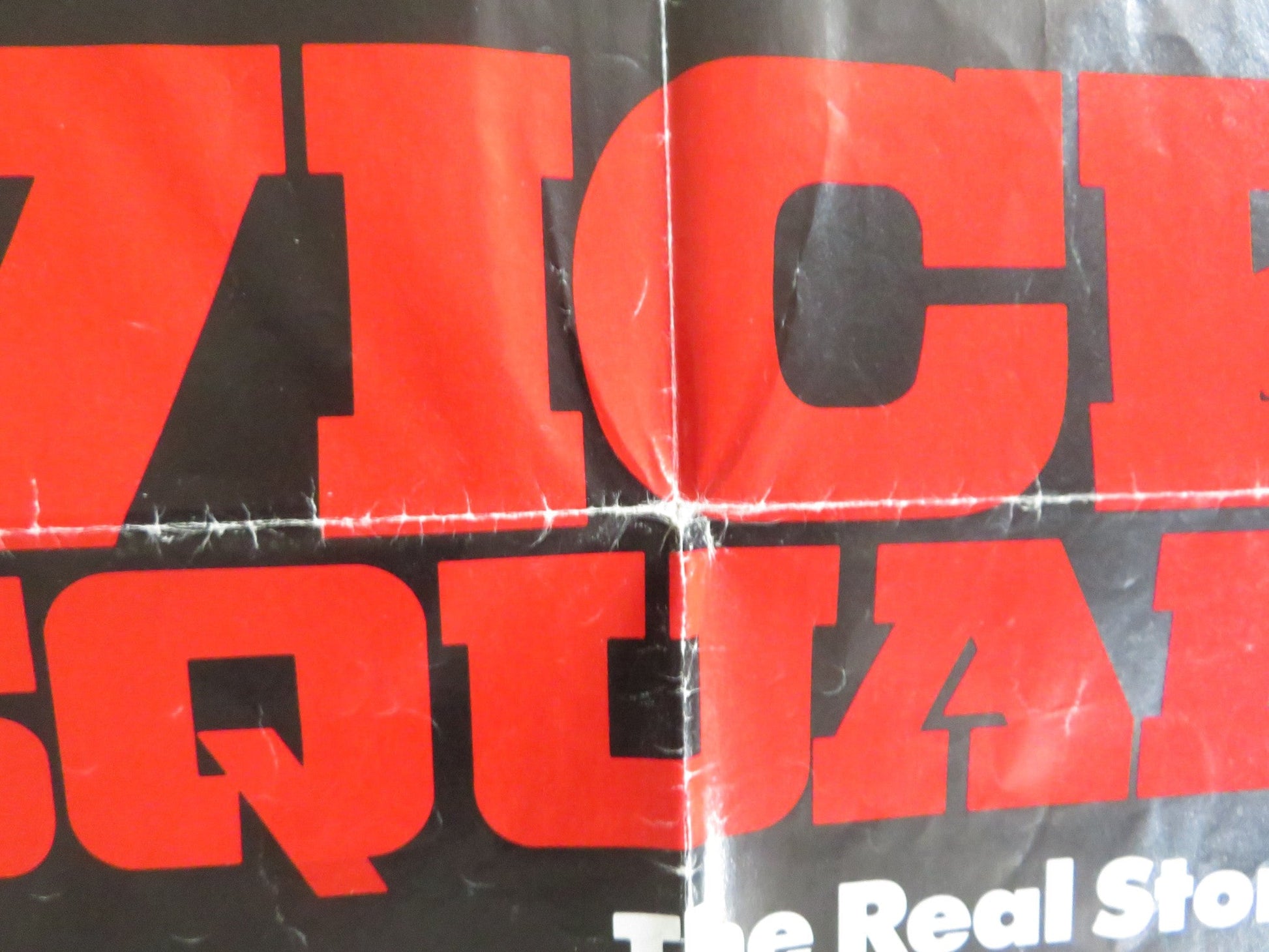 VICE SQUAD FOLDED US ONE SHEET POSTER GARY SWANSON SEASON HUBLEY 1982 Rendezvous Cinema Movie posters