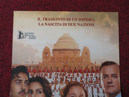 VICEROY'S HOUSE ITALIAN LOCANDINA (26.5"x12.5") POSTER GILLIAN ANDERSON 2017 Movie posters