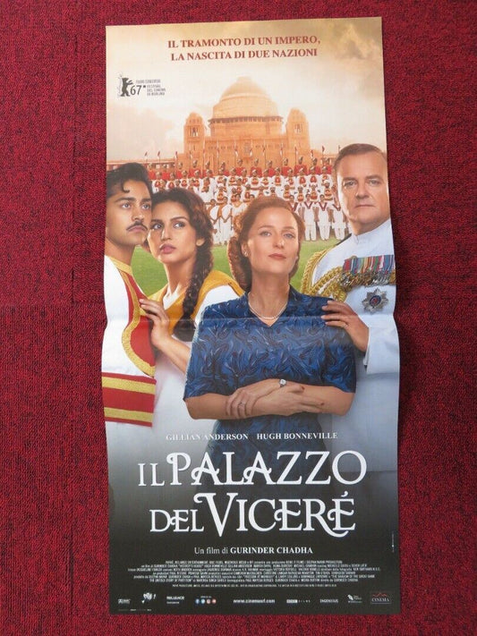 VICEROY'S HOUSE ITALIAN LOCANDINA (26.5"x12.5") POSTER GILLIAN ANDERSON 2017 Movie posters