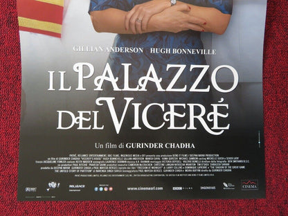 VICEROY'S HOUSE ITALIAN LOCANDINA (26.5"x12.5") POSTER GILLIAN ANDERSON 2017 Movie posters
