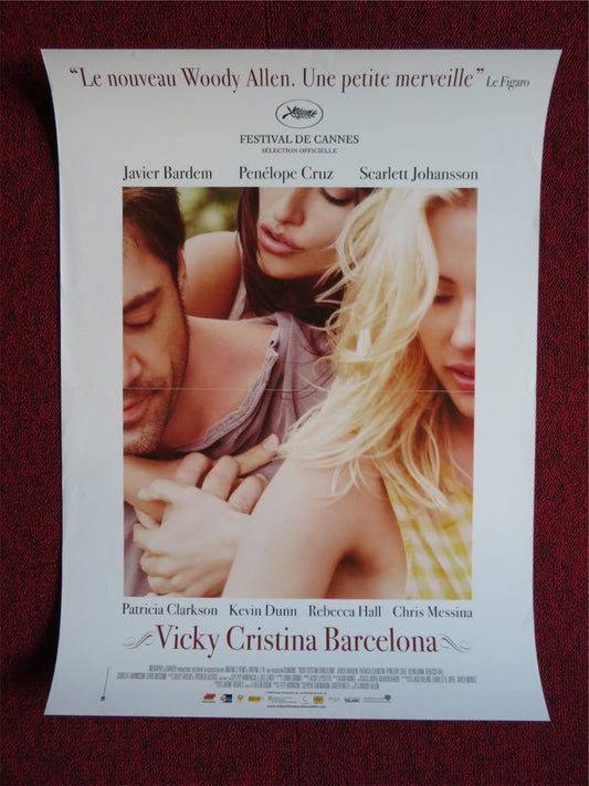 VICKY CRISTINA BARCELONA FRENCH (15.5" x 21") POSTER WOODY ALLEN JOHANSSON 2008 Rendezvous Cinema Movie posters