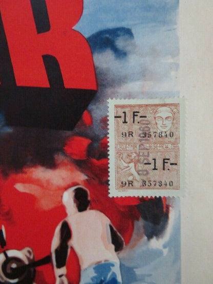 VICTOIRE EN MER/Victory at Sea BELGIUM (15"x 21.5") POSTER 1954 Movie posters