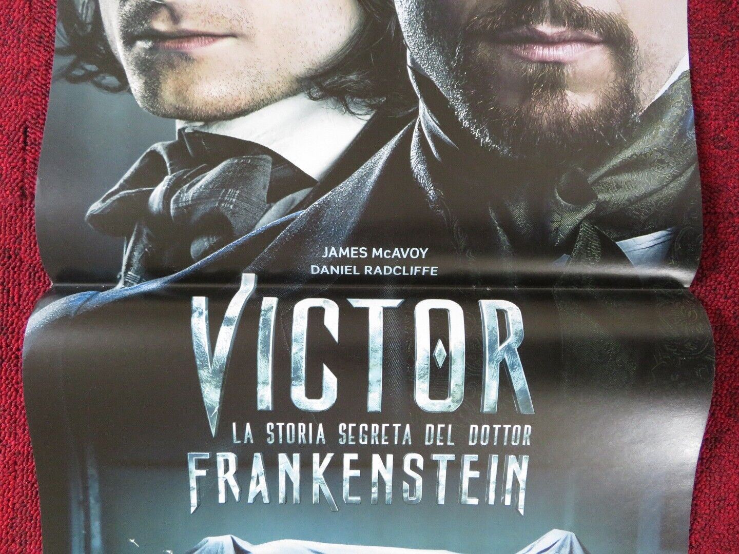 VICTOR FRANKENSTEIN ITALIAN LOCANDINA (27"x13") POSTER MCAVOY RADCLIFFE - Rendezvous Cinema