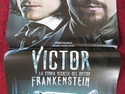VICTOR FRANKENSTEIN ITALIAN LOCANDINA (27"x13") POSTER MCAVOY RADCLIFFE - Rendezvous Cinema
