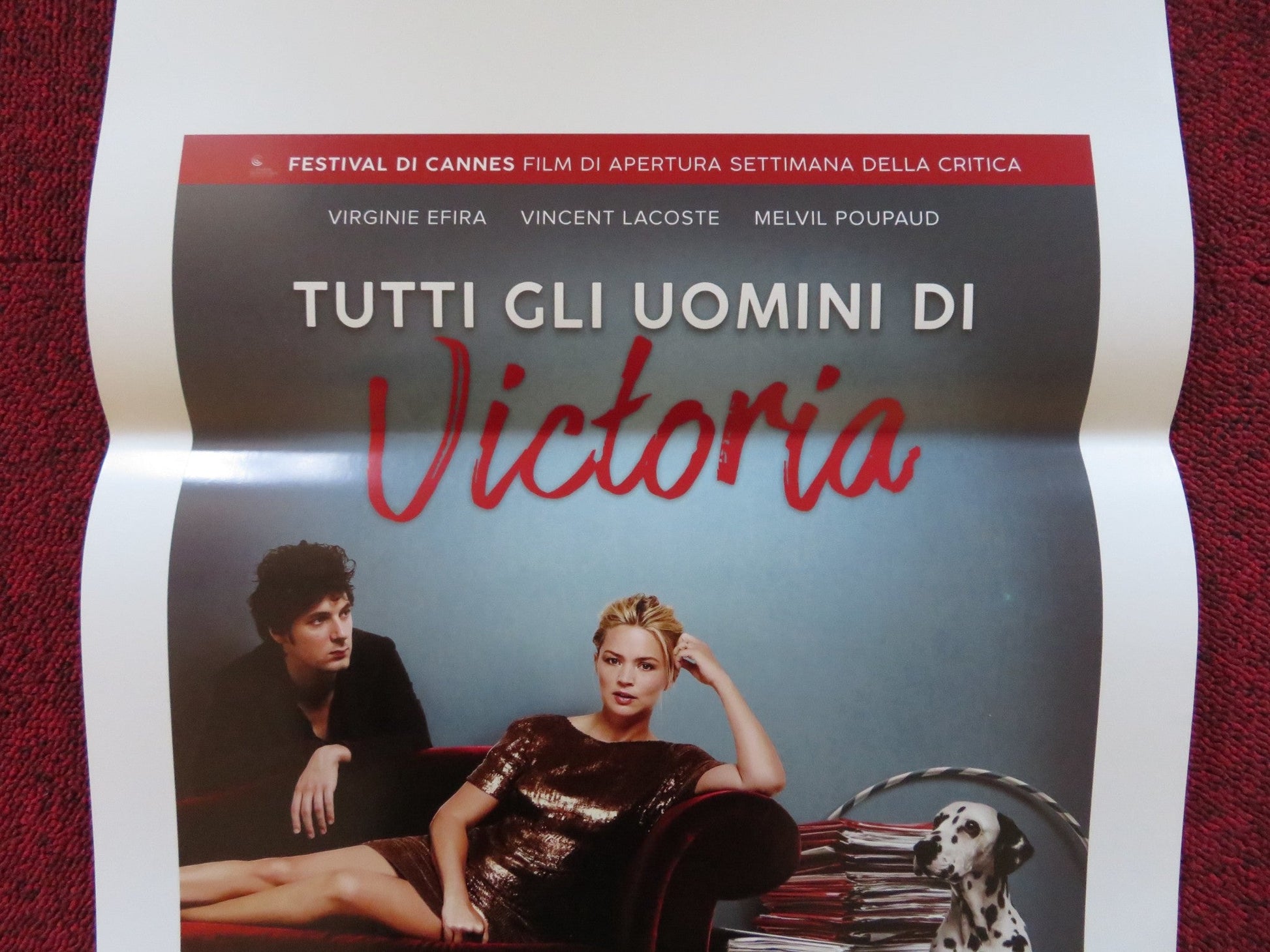 VICTORIA ITALIAN LOCANDINA POSTER VIRGINE EFIRA VINCENT LACOSTE 2016 Rendezvous Cinema Movie posters