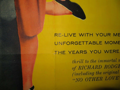 VICTORY AT SEA US ONE SHEET POSTER RICHARD RODGERS HENRY SALOMON 1954 Movie posters