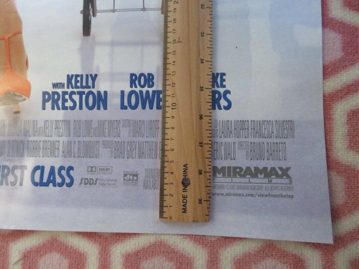 VIEW FROM THE TOP US ROLLED POSTER GWYNETH PALTROW MIKE MYERS 2003 2003 - Rendezvous Cinema