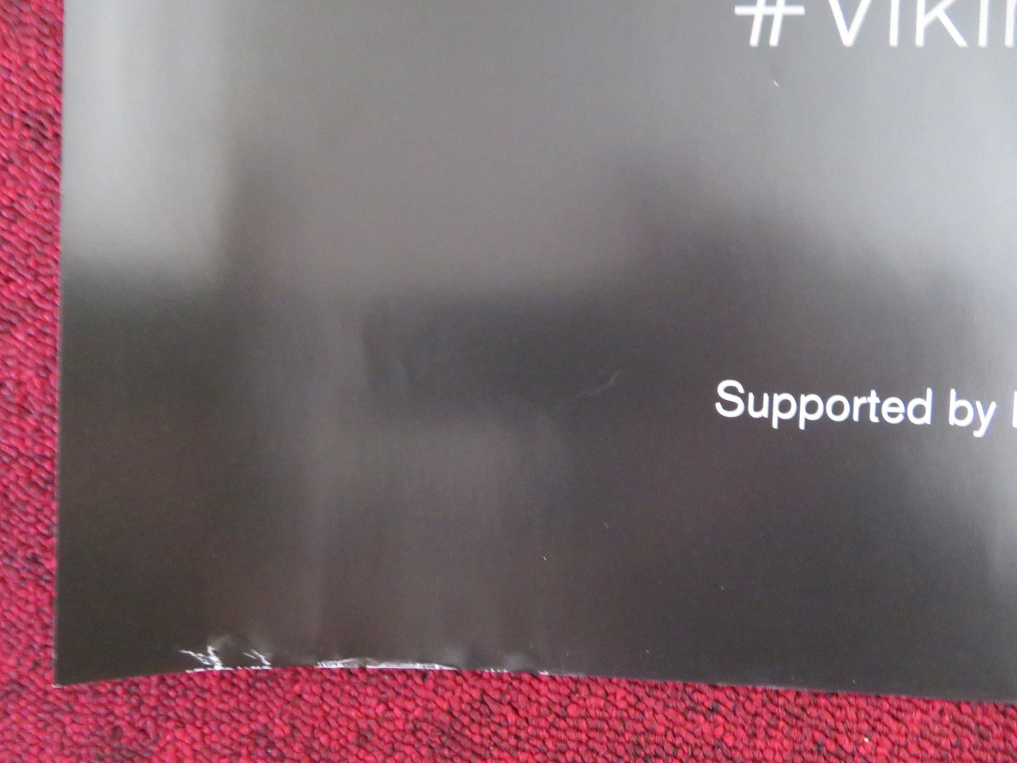 VIKINGS LIVE FROM THE BRITISH MUSUEM UK QUAD (30"x 40") ROLLED POSTER 2014 Rendezvous Cinema Movie posters