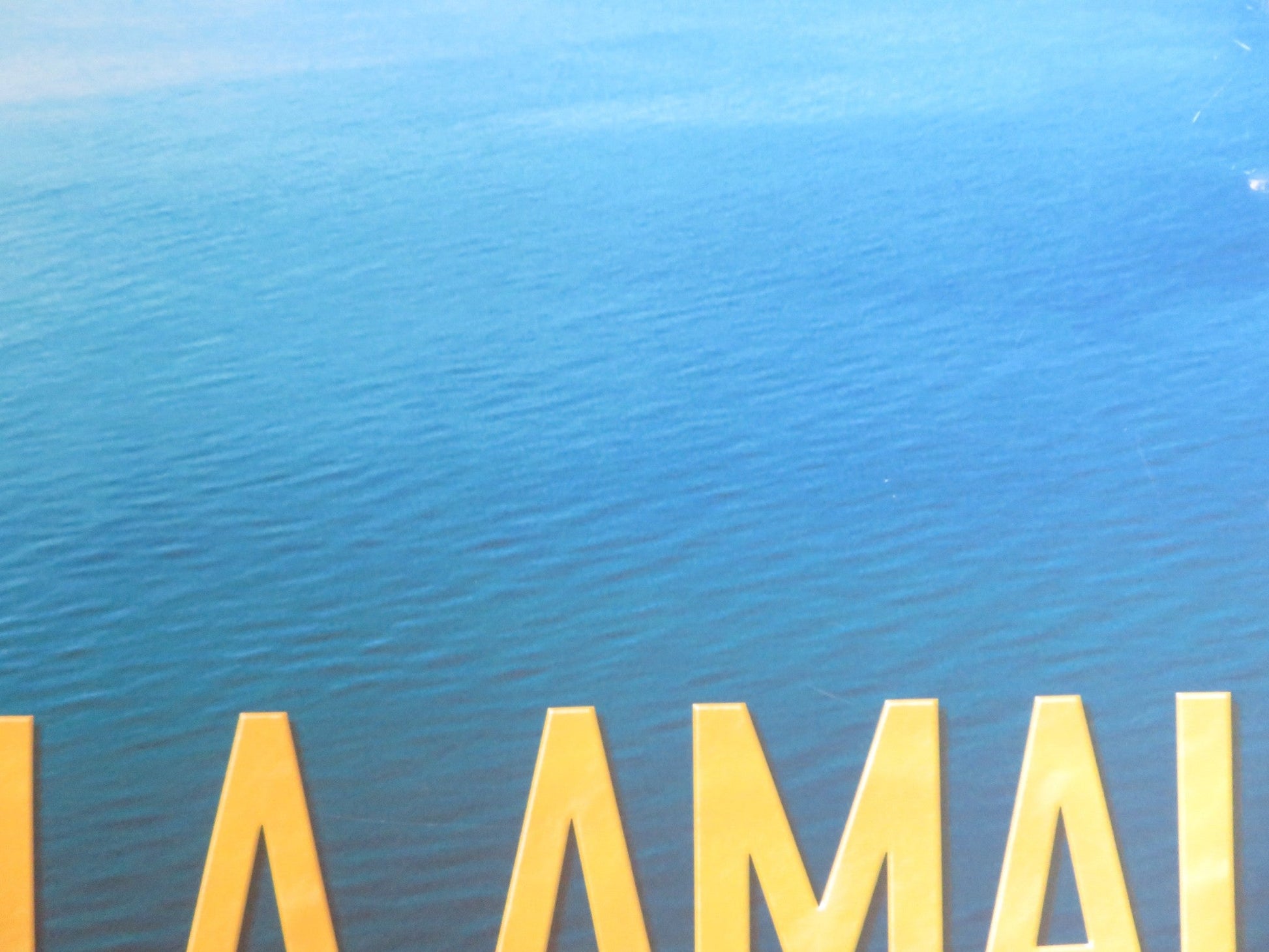 VILLA AMALIA UK QUAD ROLLED POSTER ISABELLE HUPPERT JEAN - HUGHES ANGLADE 2009 Rendezvous Cinema Movie posters