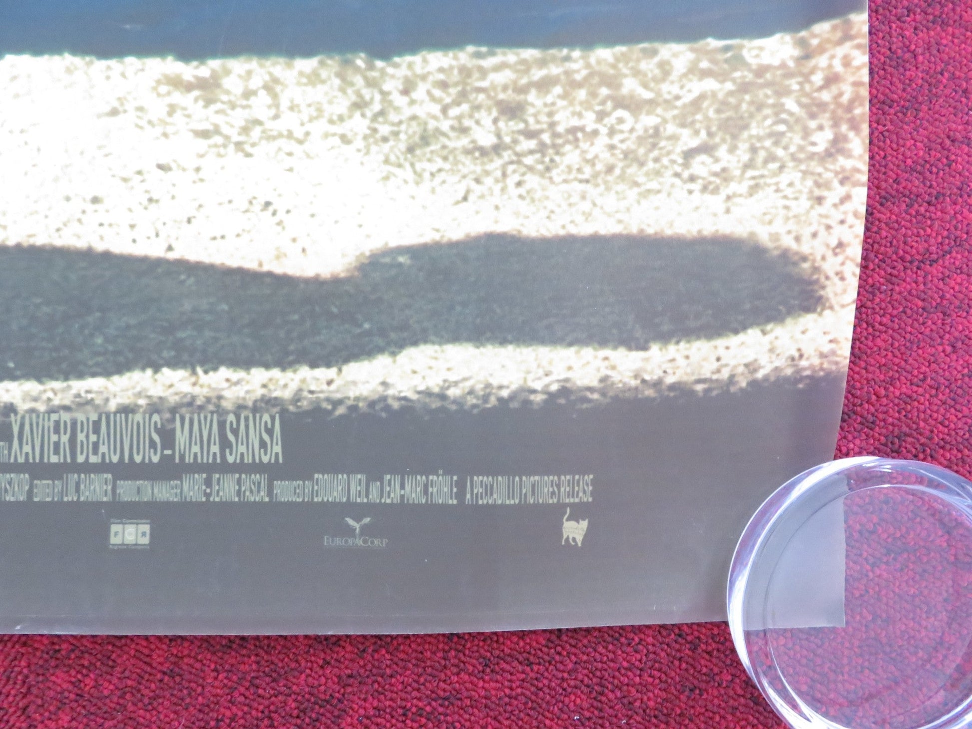 VILLA AMALIA UK QUAD ROLLED POSTER ISABELLE HUPPERT JEAN - HUGHES ANGLADE 2009 Rendezvous Cinema Movie posters