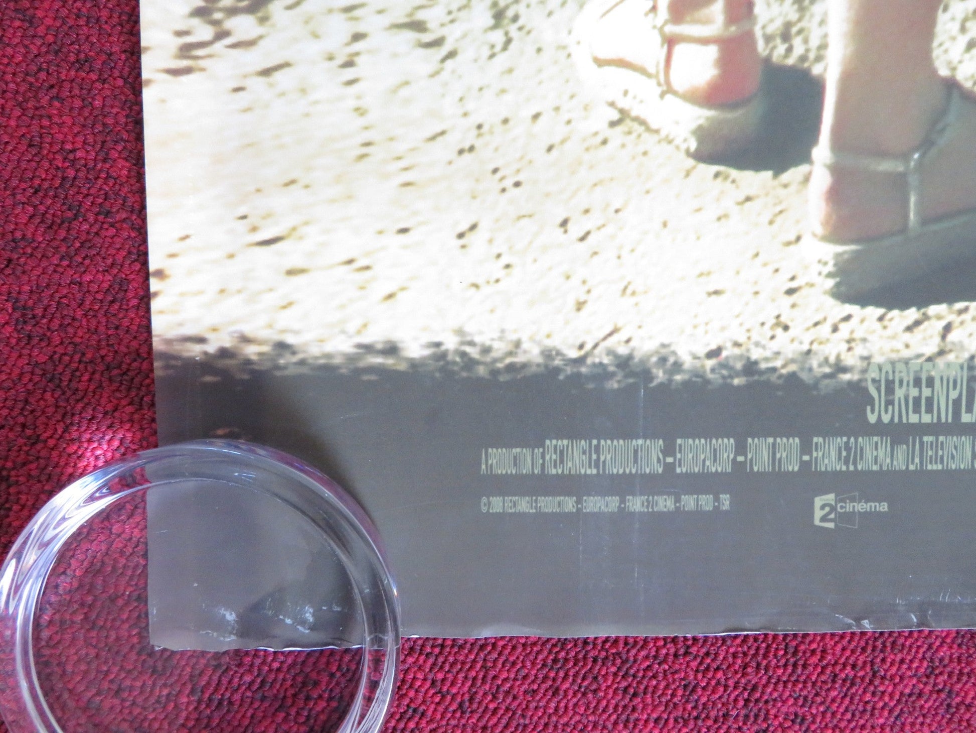 VILLA AMALIA UK QUAD ROLLED POSTER ISABELLE HUPPERT JEAN - HUGHES ANGLADE 2009 Rendezvous Cinema Movie posters