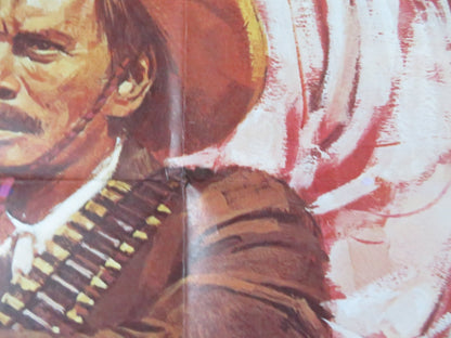 VILLA RIDES FOLDED US ONE SHEET POSTER ROBERT YUL BRYNNER ROBERT MITCHUM 1974 Rendezvous Cinema Movie posters