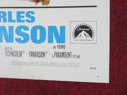 VILLA RIDES FOLDED US ONE SHEET POSTER ROBERT YUL BRYNNER ROBERT MITCHUM 1974 Rendezvous Cinema Movie posters