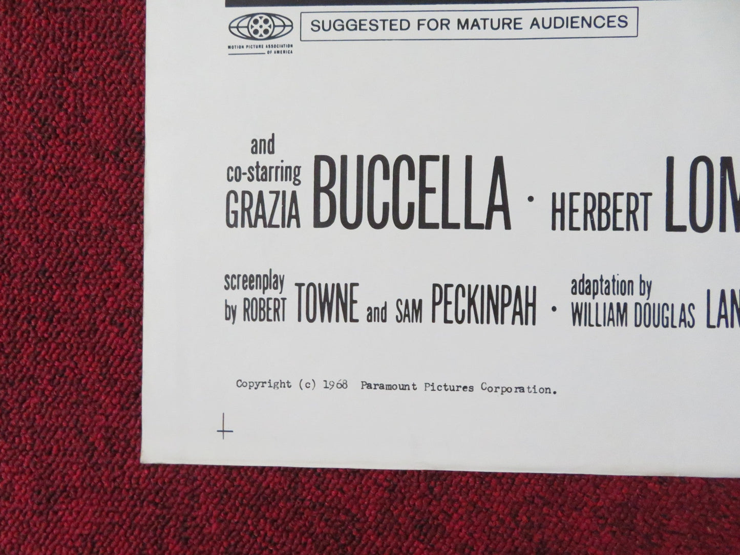 VILLA RIDES FOLDED US ONE SHEET POSTER ROBERT YUL BRYNNER ROBERT MITCHUM 1974 Rendezvous Cinema Movie posters