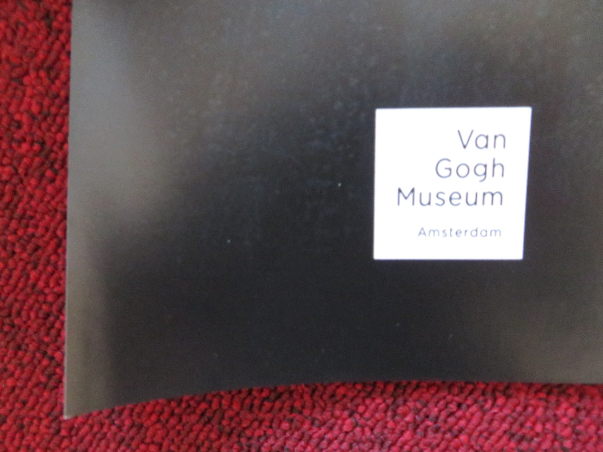 VINCENT VAN GOGH: A NEW WAY OF SEEING UK QUAD (30"x 40") ROLLED POSTER 2015 Rendezvous Cinema Movie posters