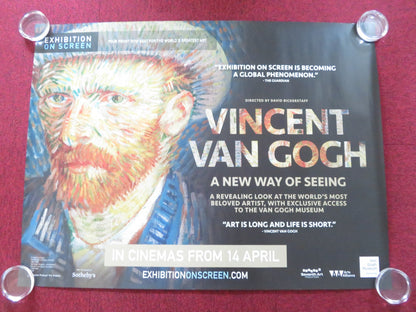 VINCENT VAN GOGH - A NEW WAY OF SEEING UK QUAD ROLLED POSTER JAMIE DE COURCEY Rendezvous Cinema Movie posters