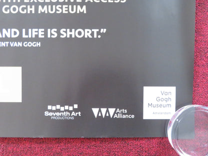 VINCENT VAN GOGH - A NEW WAY OF SEEING UK QUAD ROLLED POSTER JAMIE DE COURCEY Rendezvous Cinema Movie posters