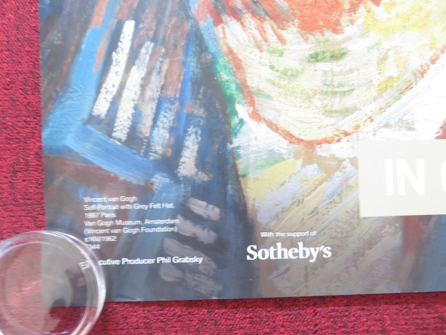 VINCENT VAN GOGH - A NEW WAY OF SEEING UK QUAD ROLLED POSTER JAMIE DE COURCEY Rendezvous Cinema Movie posters